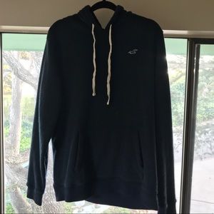 Dark blue Hollister hoody/hoodie XL large